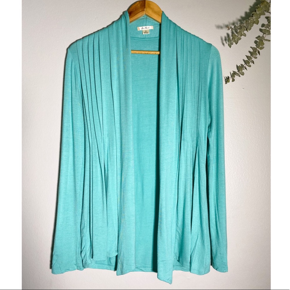 La Vie Blue Comfy Through Over Sweater